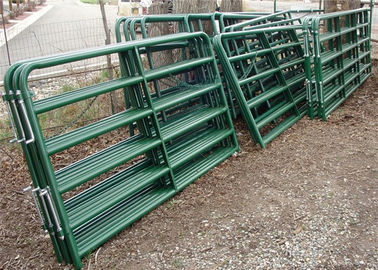 Çin Galvanizli Hayvancılık Çit Panelleri, Ağır Sığır Kapıları Özelleştirilmiş Boyut Tedarikçi