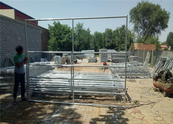 Güvenli SGS Belgeli 8'Hx6'W 5 Ray Çiftliği Kapı Çiti Dört Taraflı Kaynaklı